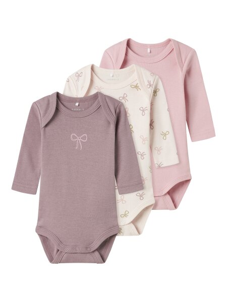 M&auml;dchen Baby Body 3er Pack "Loop"