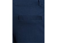 Girls fabric trousers in dark blue
